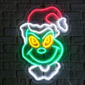 NIB. DR. SEUSS The Grinch Neon Light Tube Decor